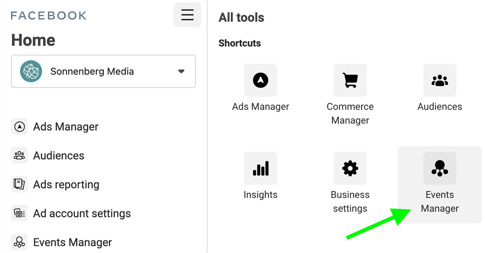 Create Meta Pixel in Events Manager