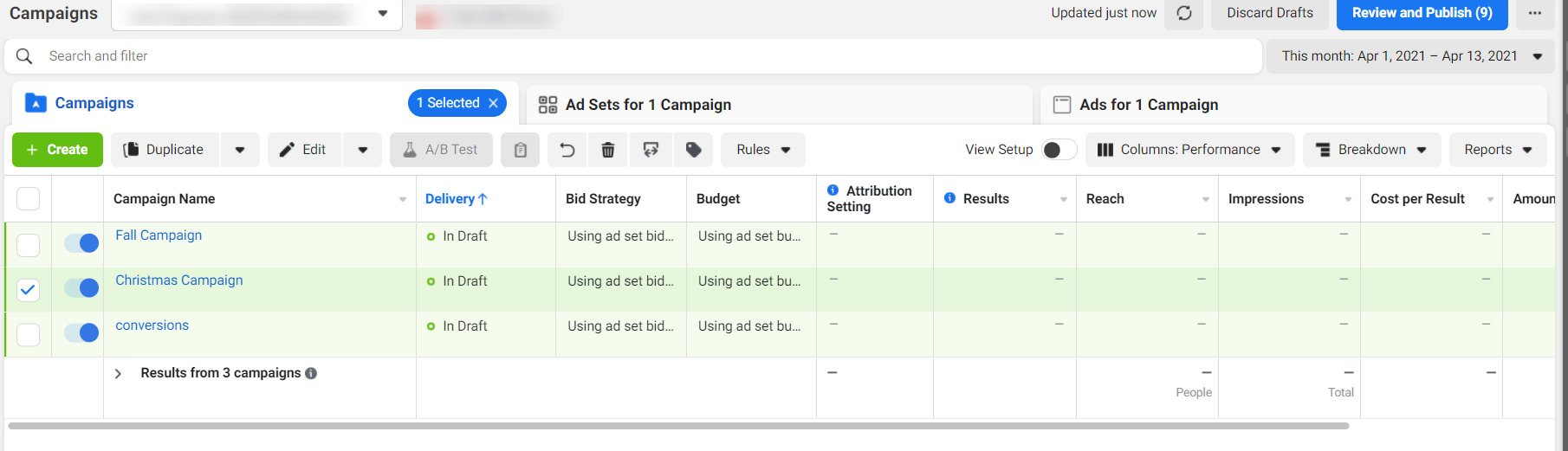Facebook Ads Dashboard