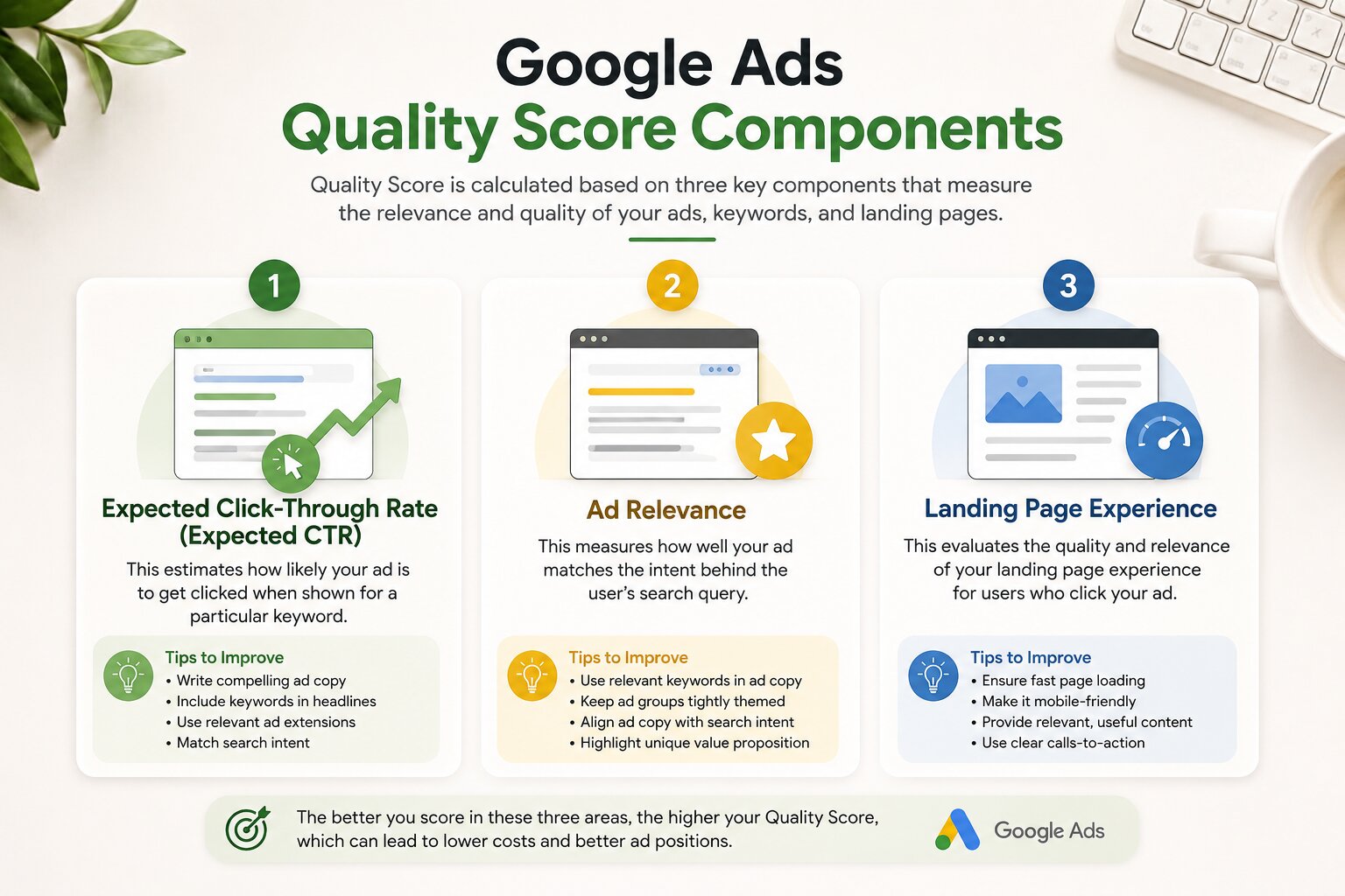 Google Ads Quality Score Components