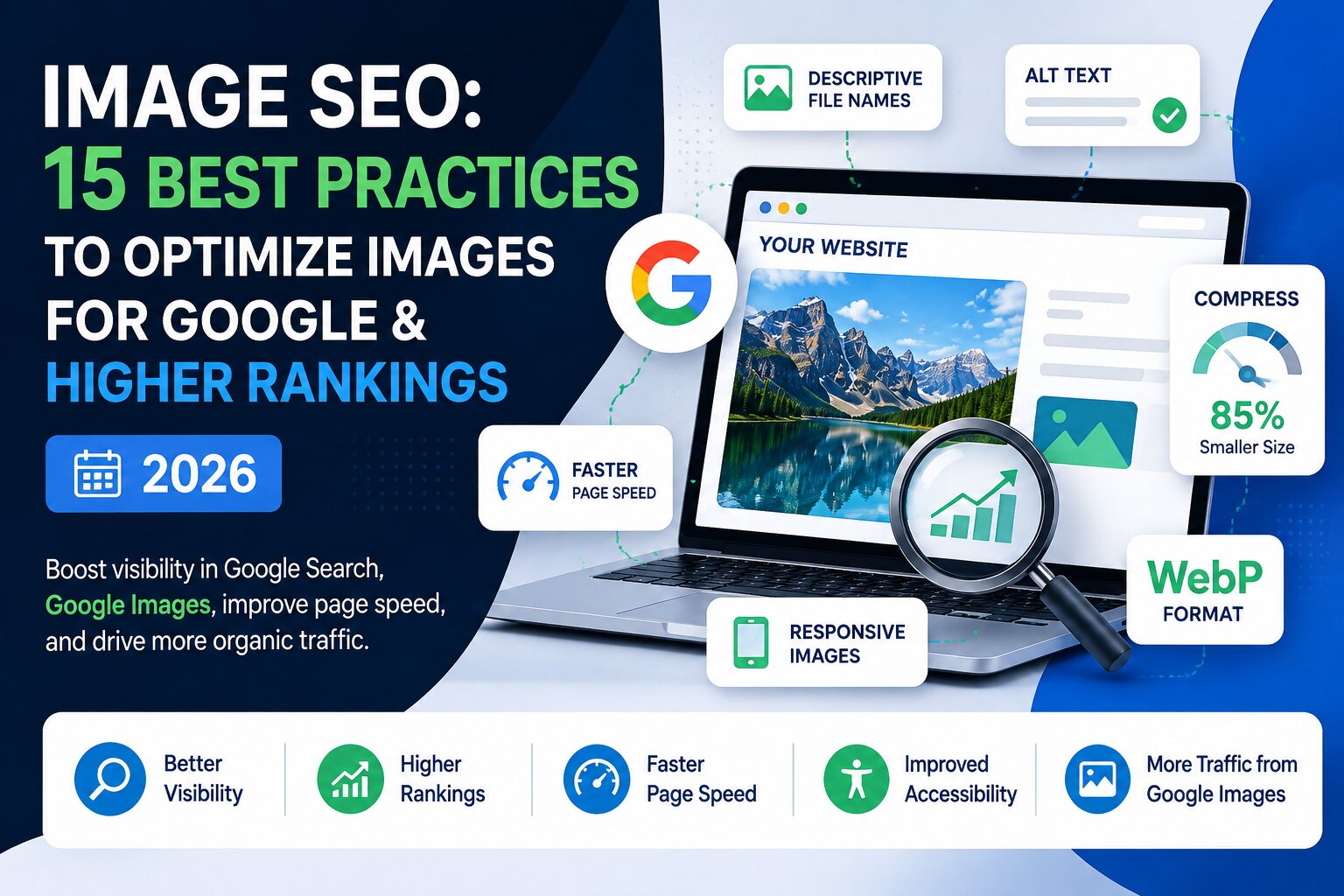 Image SEO - 15 Best Practices to Rank Higher on Google (2026)