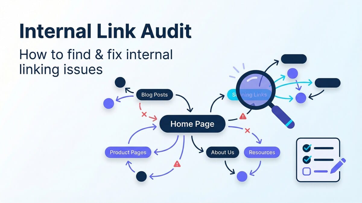 Internal Linking Audit Checklist
