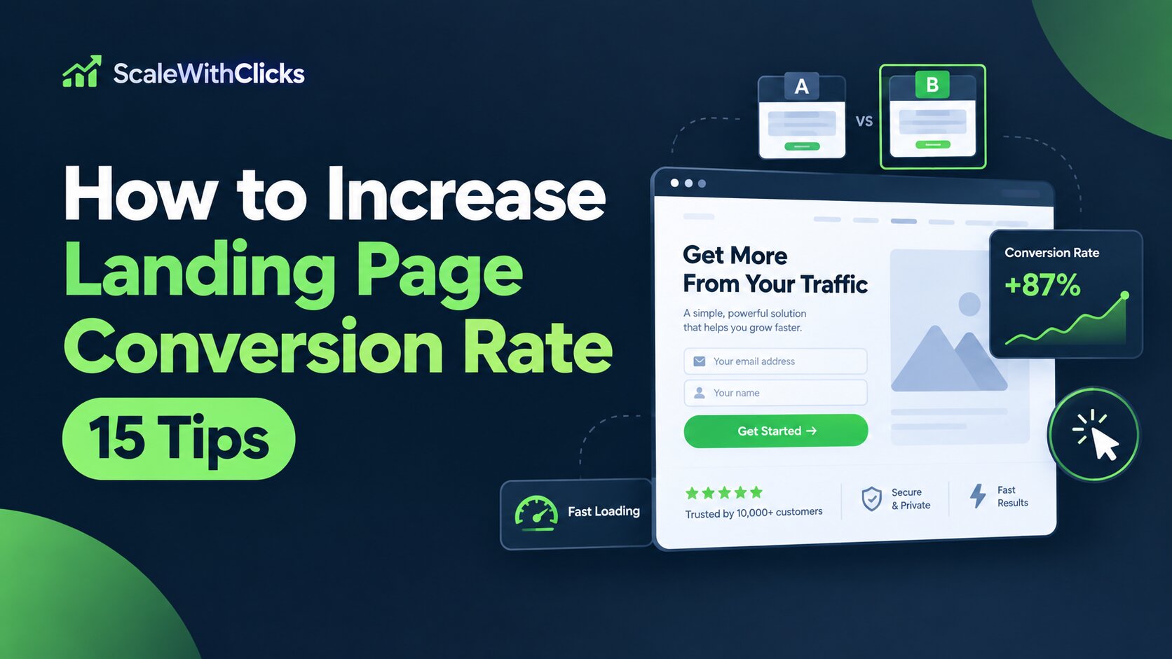 How to Increase Landing Page Conversion Rate - 15 Tips