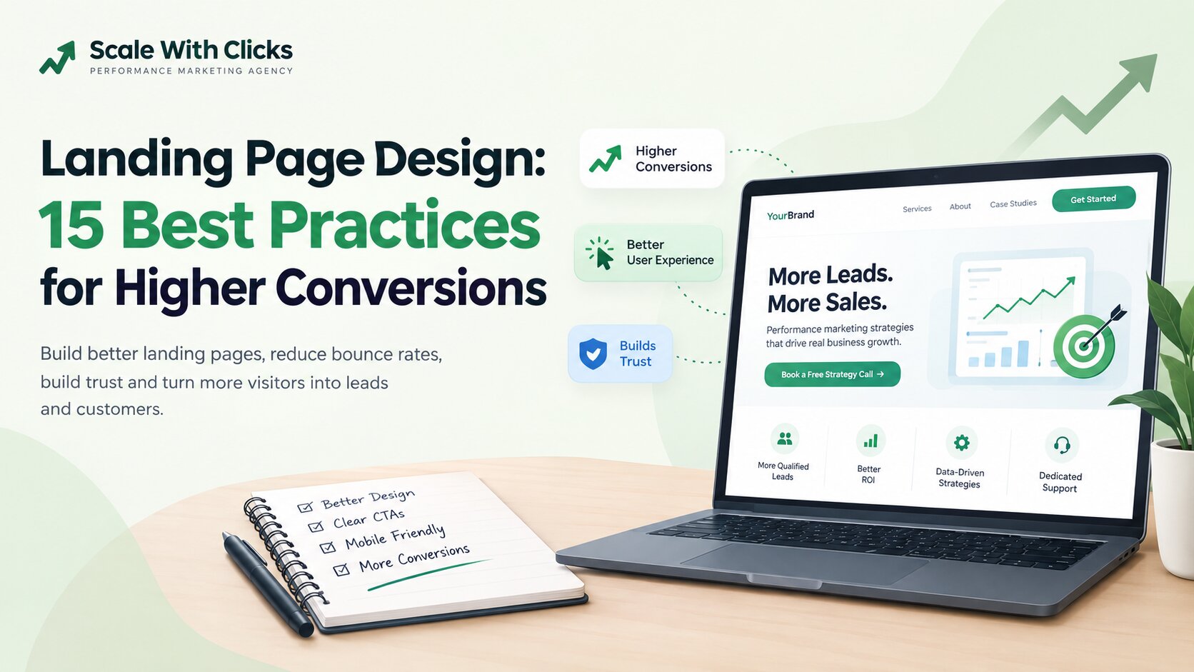 Landing Page Design - 15 Best Practices for Higher Conversions